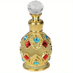 15ml Vintage Perfume Bottle Dubai Style Glass Container For Women & Girls