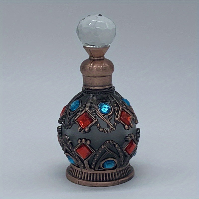 15ml Vintage Perfume Bottle Dubai Style Glass Container For Women & Girls