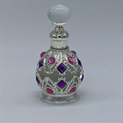 15ml Vintage Perfume Bottle Dubai Style Glass Container For Women & Girls