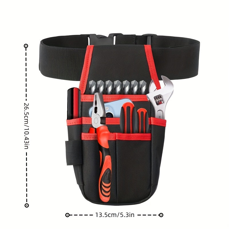 Tool Pouch Electrician Waist Bag Belt Organizer Oxford Cloth Bag