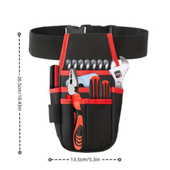 Tool Pouch Electrician Waist Bag Belt Organizer Oxford Cloth Bag