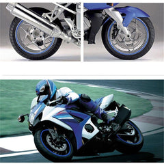 Waterproof Reflective Edge Sticker for Night Safety on Motorcycle