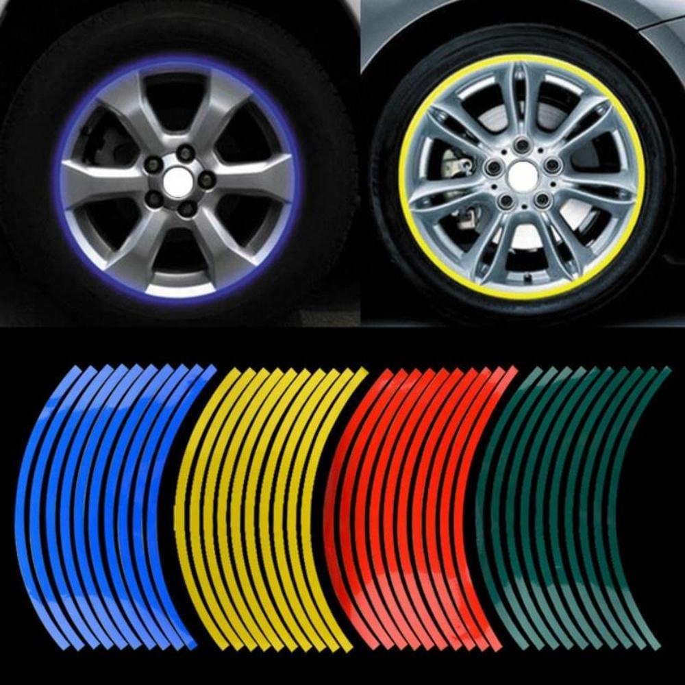 Waterproof Reflective Edge Sticker for Night Safety on Motorcycle