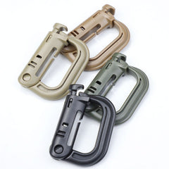 Plastic Quick Hanging Buckle Safety Carabiner for Outdoor Camping