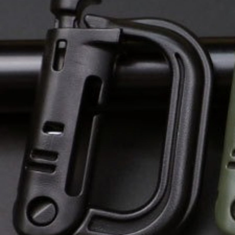 Plastic Quick Hanging Buckle Safety Carabiner for Outdoor Camping