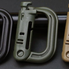 Plastic Quick Hanging Buckle Safety Carabiner for Outdoor Camping