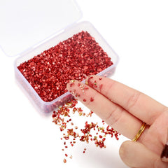 30g Crushed Glass Stones Epoxy Resin Mold Filler Jewelry Making Supplies