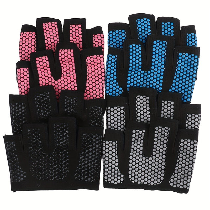 Non-slip Weightlifting Gloves for Fitness Cross Training & Powerlifting