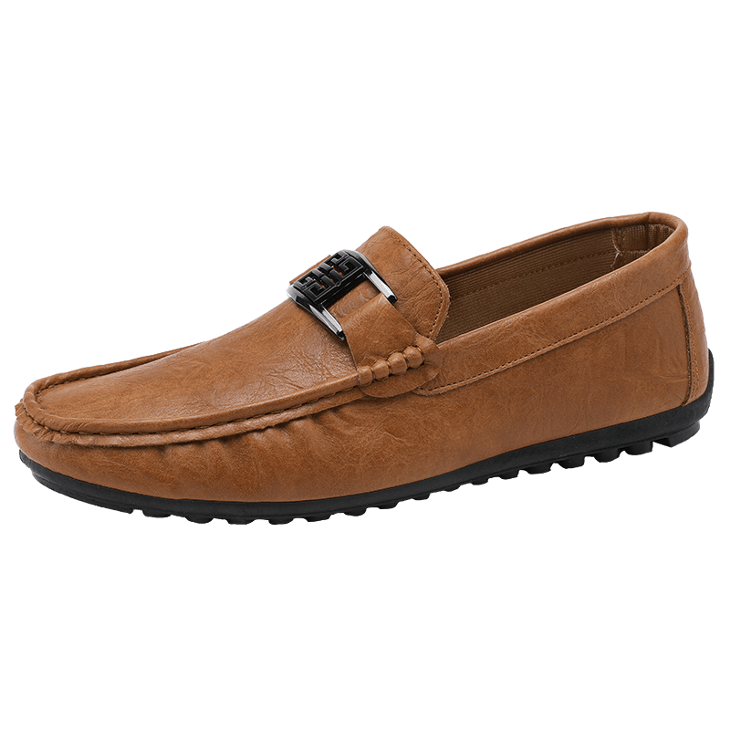 Men's Moccasin Loafers Comfy Slip-On Shoes Non-Slip