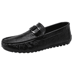 Men's Moccasin Loafers Comfy Slip-On Shoes Non-Slip
