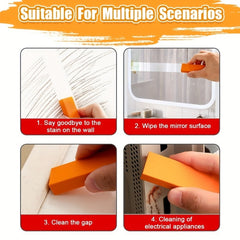 Rubber Kitchen Cleaning Tools Multipurpose Limescale Rust Glass Eraser Remover