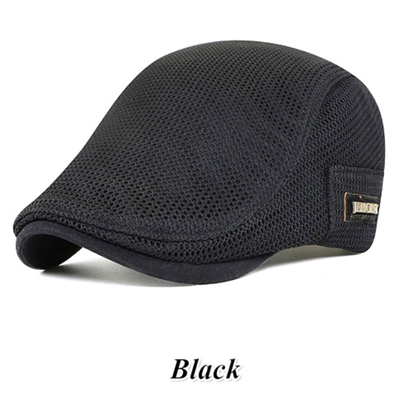 Casual Breathable Eyelet Beret