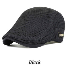Casual Breathable Eyelet Beret