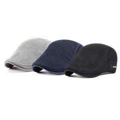 Casual Breathable Eyelet Beret