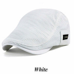 Casual Breathable Eyelet Beret