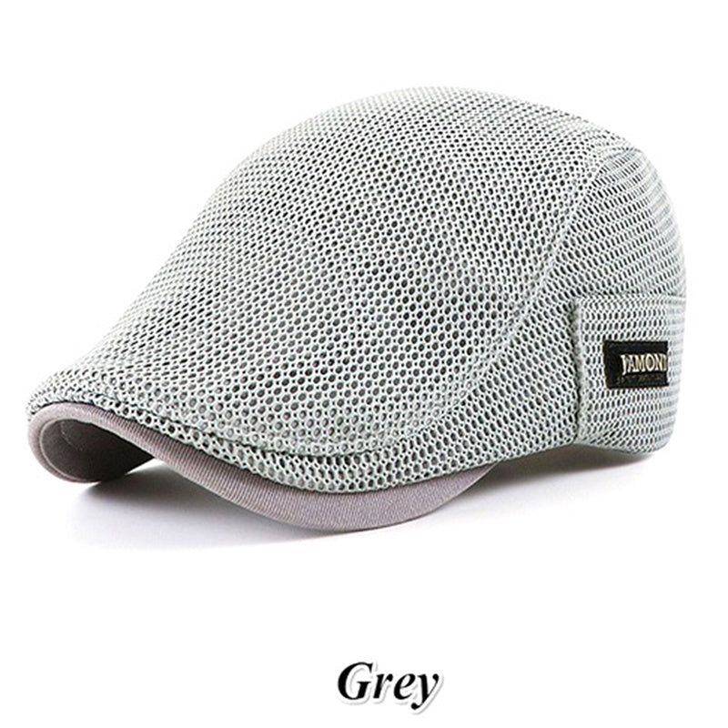Casual Breathable Eyelet Beret