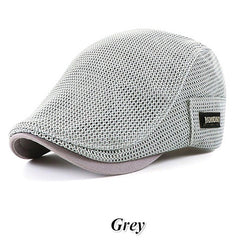 Casual Breathable Eyelet Beret