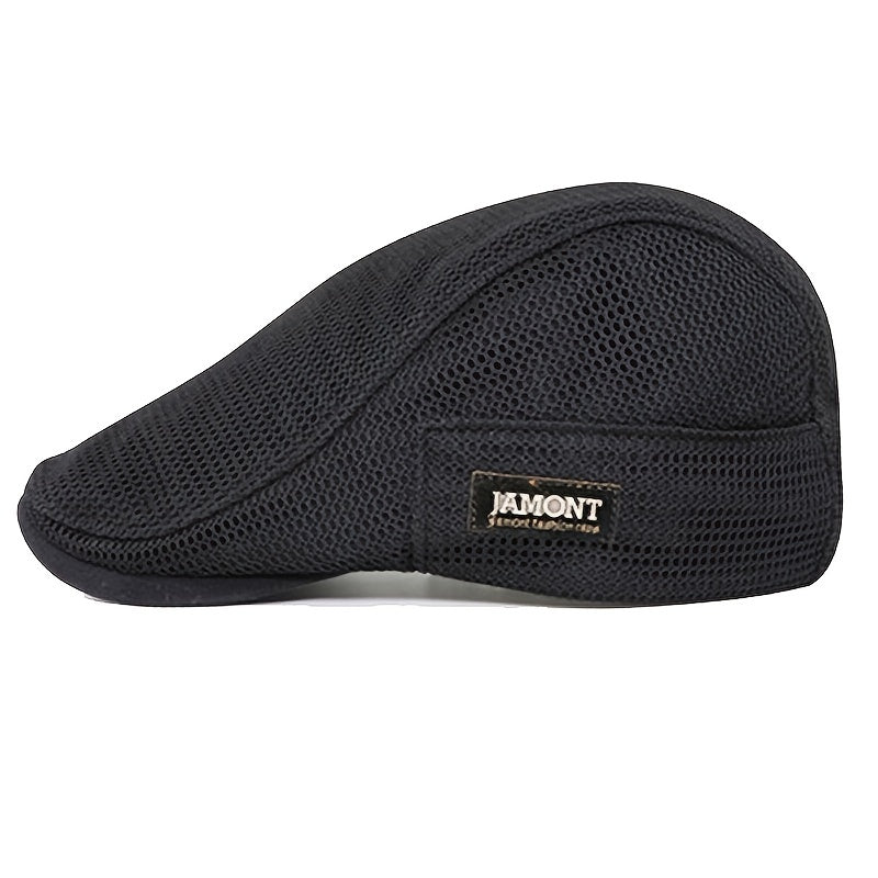Casual Breathable Eyelet Beret