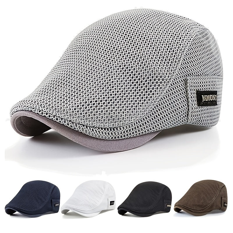Casual Breathable Eyelet Beret