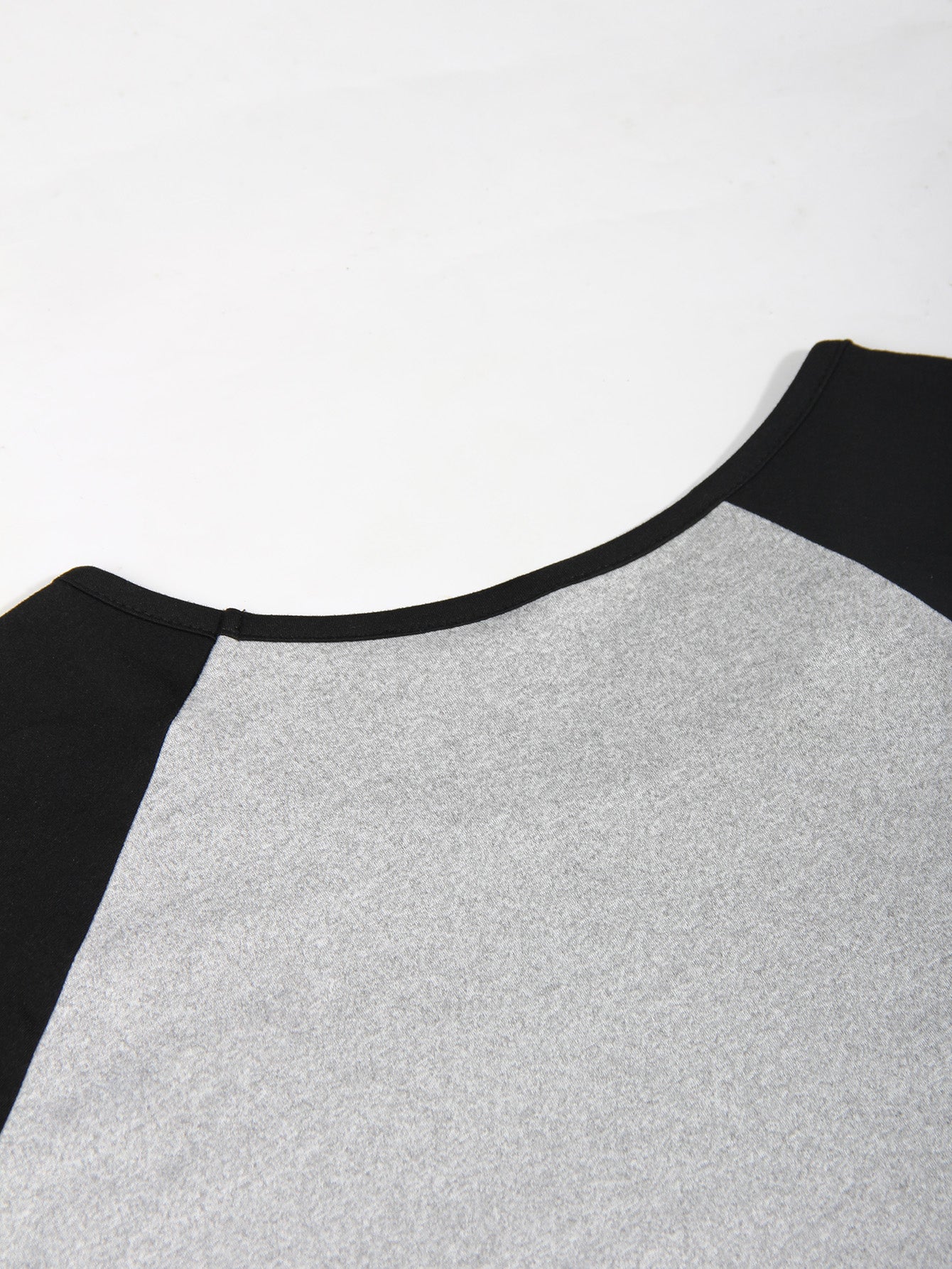 Printed Raglan Sleeve Tee Sleep Dress