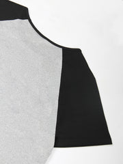 Halloween Cat & Letter Print Tee Sleep Dress