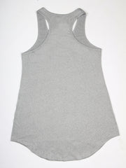 Cat & Slogan Print Nightdress Scoop Neck Stretch Tank Sleep Dress