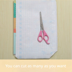 Transparent Book Cover Film Roll Non-toxic Waterproof Self-adhesive