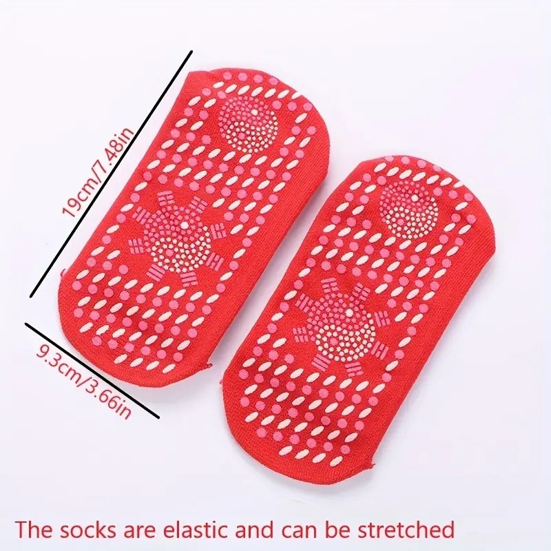 5 Pairs Self-Heating Massage Socks for Men and Women