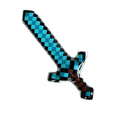 Inflatable Pixelated Sword Toy for Role Play Party Supplies