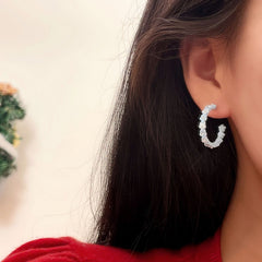 Gentle Style Niche Stud Earrings Minimalist Ear Jewelry For Girls