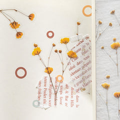 Small Fresh Plant Sticker DIY Material for Journal Decoration Self-Adhesive