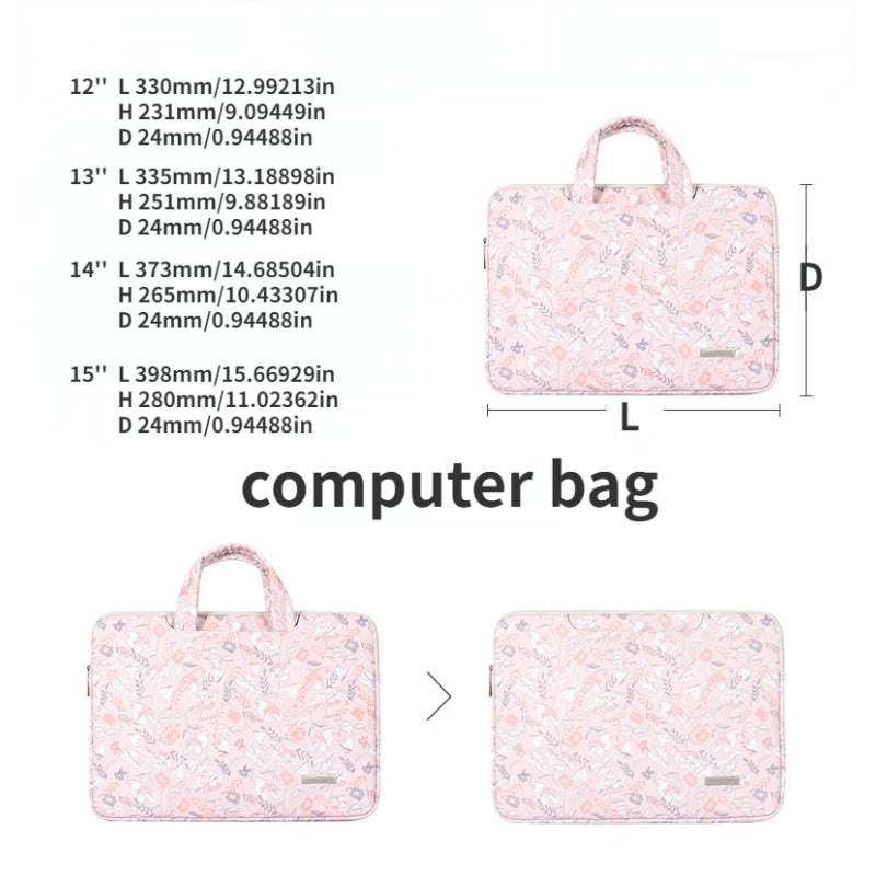 Universal Tablet Bag 33.02 cm Protective Case With Handle