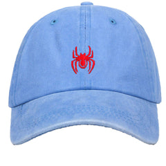 Casual Washed Embroidery Hat Halloween