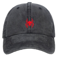 Casual Washed Embroidery Hat Halloween