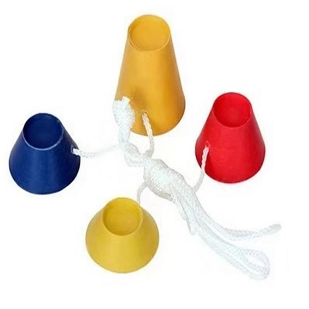 4pcs Rubber Winter Golf Tees - Indoor Golf Tees - Frosty Day Tees