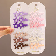 3pcs Alloy Stars Hair Clips for Girls