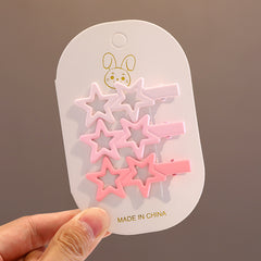 3pcs Alloy Stars Hair Clips for Girls