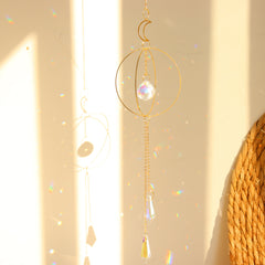 Crystal Wind Chimes Sun Catchers Hanging Pendant Light Catching Jewelry