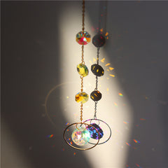 Crystal Wind Chimes Sun Catchers Hanging Pendant Light Catching Jewelry