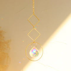Crystal Wind Chimes Sun Catchers Hanging Pendant Light Catching Jewelry