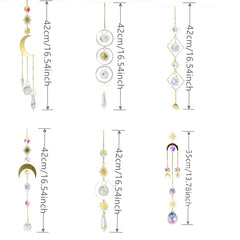 Crystal Wind Chimes Sun Catchers Hanging Pendant Light Catching Jewelry