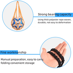 Storage Net Bag for Sports Balls - Thickened Material
