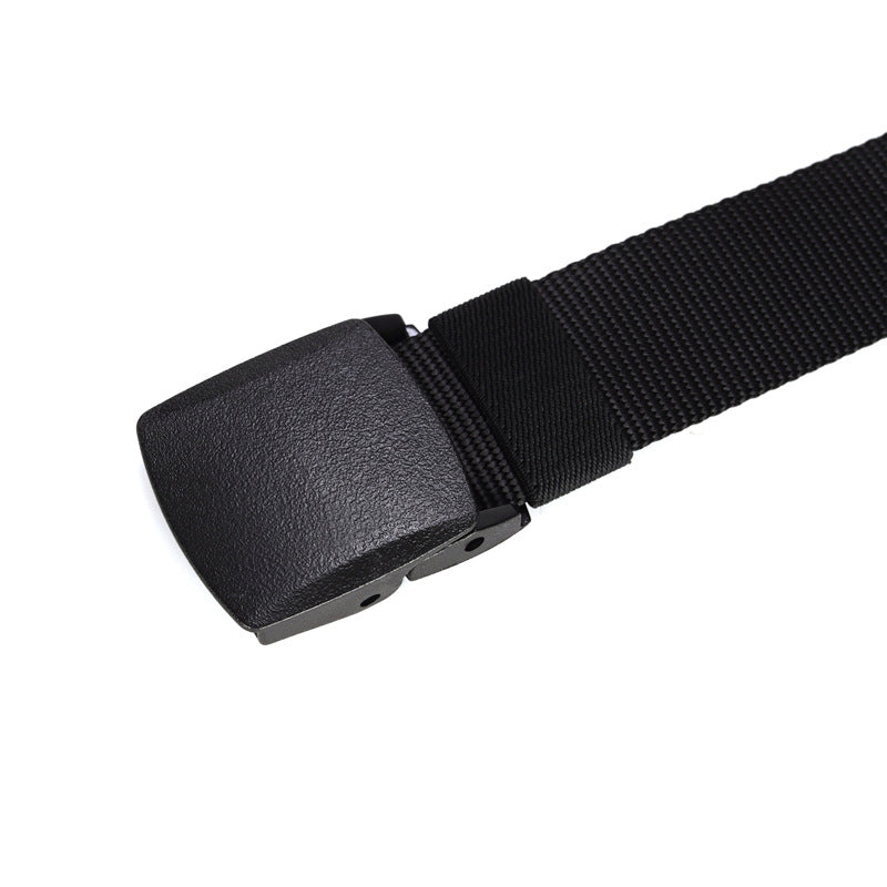 Breathable Lightweight Nylon Belt with Plastic Buckle