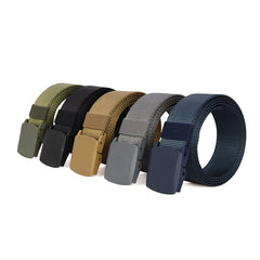 Breathable Lightweight Nylon Belt with Plastic Buckle