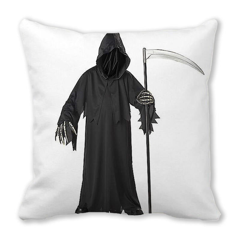 Halloween Skull Ghost Sofa Cushion Cover Pillow Insert Not Include