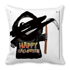 Halloween Skull Ghost Sofa Cushion Cover Pillow Insert Not Include