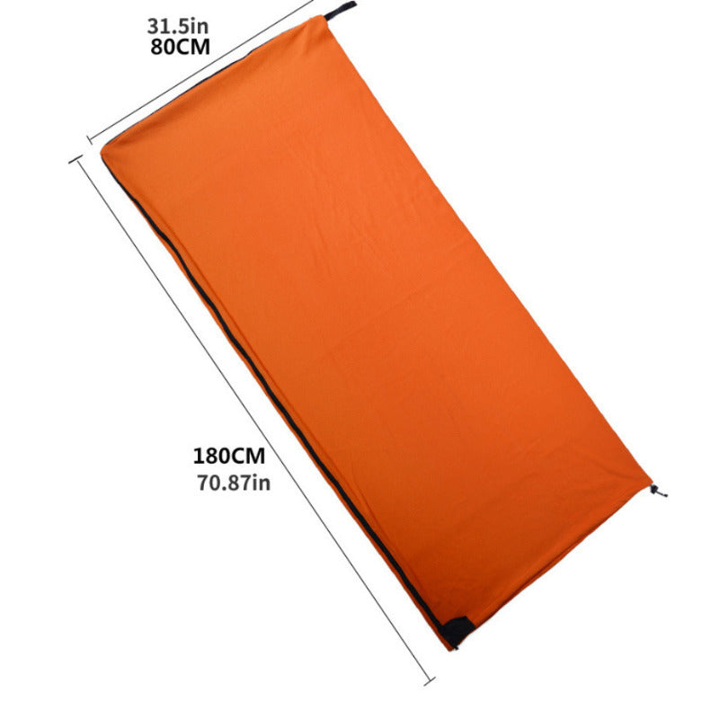 Portable Fleece Sleeping Bag for Outdoor Sports Camping