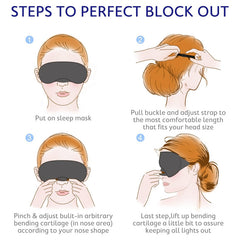 Adjustable Strap Eye Mask for Sleep Nap