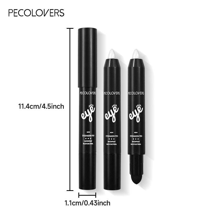 Waterproof Eyeshadow Eyeliner Pencil Glitter Matte Nude Makeup