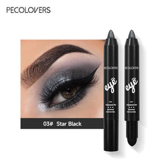Waterproof Eyeshadow Eyeliner Pencil Glitter Matte Nude Makeup